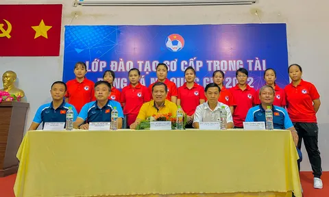20 học viên tham dự lớp đào tạo trọng tài sơ cấp nữ quốc gia 2022