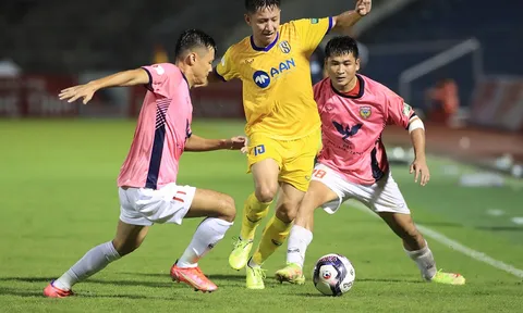 Vòng 18 V.League 2022: Hà Tĩnh cầm hoà Sông Lam Nghệ An