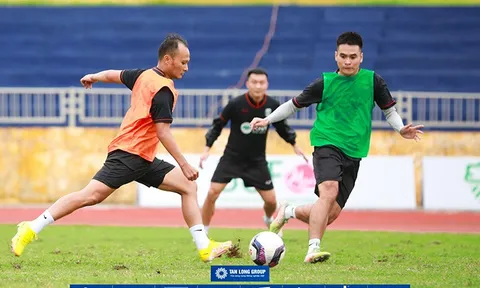 Nguyễn Trọng Hoàng chuẩn bị cho ngày tái xuất V.League và đội tuyển quốc gia