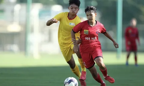 Vòng 5 giải Bóng đá nữ vô địch U16 Quốc gia 2022: Hà Nội thắng TP.HCM thuyết phục, Sơn La cầm hoà Phong Phú Hà Nam