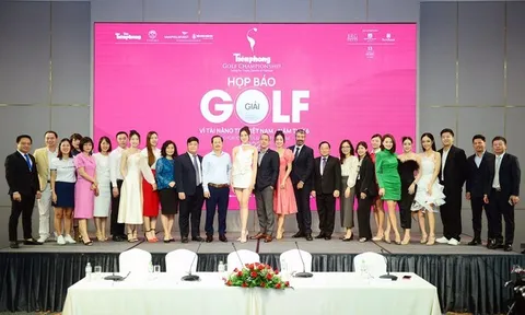 Khởi động giải Tiền Phong Golf Championship mùa thứ sáu năm 2022