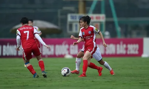Vòng 10 giải Bóng đá nữ vô địch quốc gia - Cúp Thái Sơn Bắc 2022: Than Khoáng sản Việt Nam hưởng trọn niềm vui