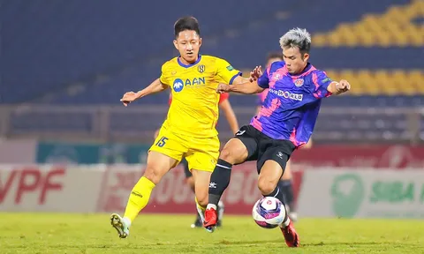 Vòng 20 V.League 2022: Trọng Hoàng tái xuất, Sông Lam Nghệ An vẫn thua