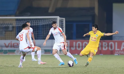 Vòng 20 V.League 2022: Thất bại toàn diện trước chủ nhà Viettel FC, đội bóng phố Núi rơi vào vòng nguy hiểm