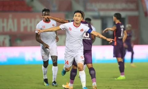 Vòng 20 V.League 2022: Thắng Becamex Bình Dương, Hải Phòng đủ điểm trụ hạng