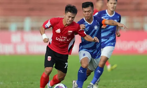 Vòng 21 giải hạng Nhất Quốc gia 2022: Bị Long An cầm hòa, Khánh Hòa lỡ cơ hội lên chơi ở V.League