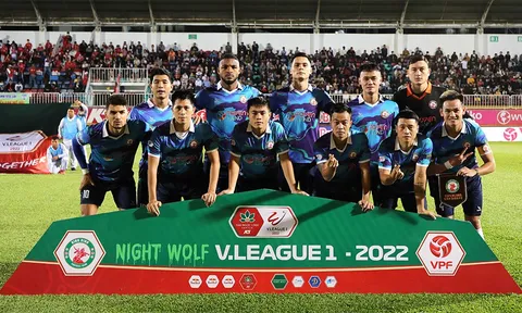 Vòng 22 V.League 2022: Topenland Bình Định vắng Văn Thuận và Tấn Tài sau trận đấu với Hoàng Anh Gia Lai