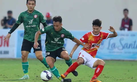 Vòng 22 V.League 2022: Phút bù giờ bùng nổ, TP.HCM rộng cửa trụ hạng khi thắng Thanh Hóa