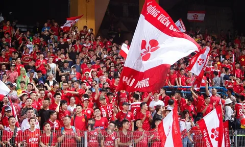 Câu lạc bộ Hải Phòng mở cửa tự do cho khán giả cổ vũ ở vòng 23 V.League 2022