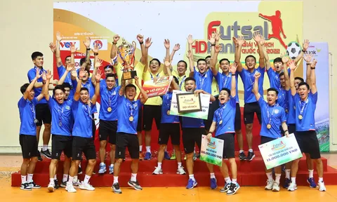 Giải Futsal HDBank vô địch quốc gia năm 2022: Sahako chính thức nâng Cúp, Sài Gòn FC giành giải Ba