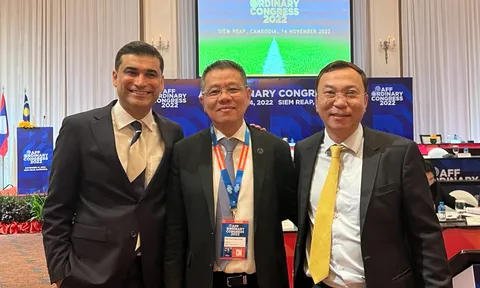 Chủ tịch VFF Trần Quốc Tuấn dự Đại hội Liên đoàn Bóng đá Đông Nam Á nhiệm kỳ 2022-2026
