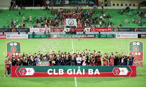 Vòng 26 V.League 2022: Topenland Bình Định nhận huy chương đồng, Sài Gòn FC xuống hạng