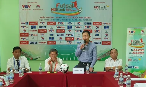 Bốc thăm và họp kỹ thuật giải Futsal HDBank Cup Quốc gia 2022