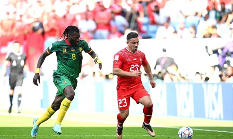 Bảng G: 3 điểm nhẹ nhàng cho Shaqiri và đồng đội trong trận ra quân gặp Cameroon