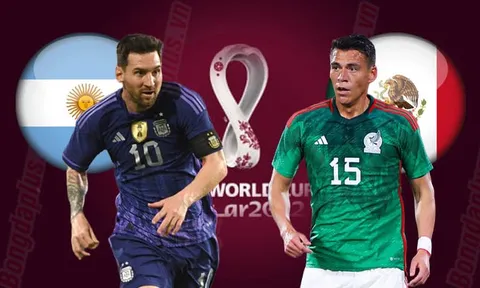 Bảng C > Argentina - Mexico (2 giờ ngày 27/11): Thức tỉnh sau đòn đau