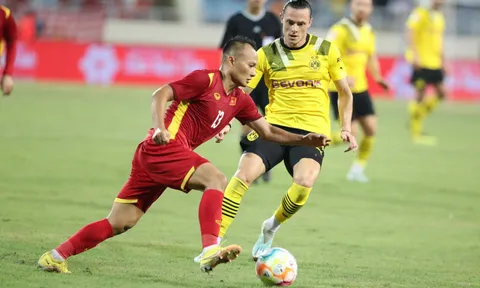 Việt Nam đánh bại Borrusia Dortmund trong trận cầu giao hữu