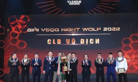 V.League Awards 2022: Vinh quang bóng đá Việt Nam