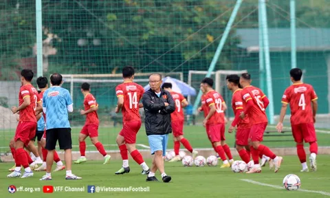 Đội tuyển Việt Nam di chuyển vào Vũng Tàu để bắt đầu chuyến tập huấn tại phía Nam