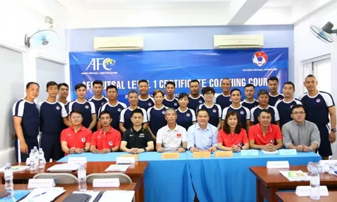 Khai giảng khoá học đào tạo Huấn luyện viên Futsal cấp 1 AFC 2022
