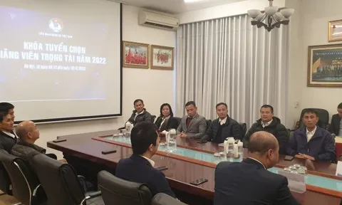 VFF tổ chức Khóa tuyển chọn Giảng viên Trọng tài 2022