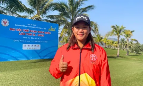 Môn Golf: Đỗ Hồng Giang và Nguyễn Thảo My giành huy chương vàng cá nhân