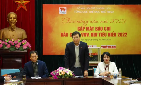 Bầu chọn vận động viên, huấn luyện viên tiêu biểu toàn quốc 2022