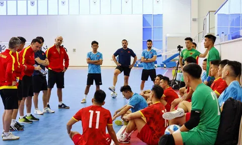 Đội tuyển futsal Việt Nam hội quân đầu năm chuẩn bị cho Vòng loại châu Á 2024