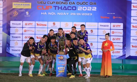 Hà Nội FC lần thứ 5 đăng quang Siêu Cúp Quốc gia