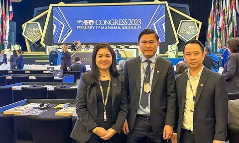 Đoàn đại biểu VFF tham dự Đại hội AFC lần thứ 33 (nhiệm kỳ 2023-2027)