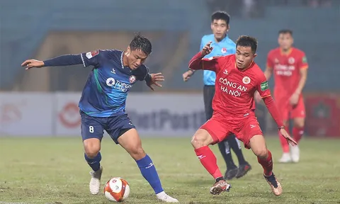 Vòng 1 V.League 2023: Khởi đầu như mơ của tân binh Công an Hà Nội