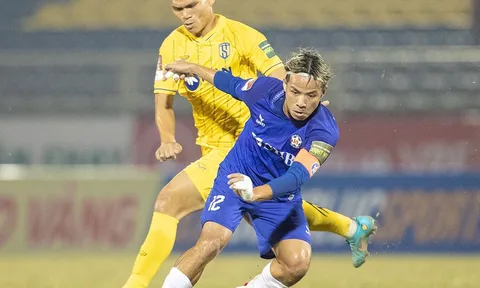 Vòng 1 V.League 2023: Chủ nhà Sông lam Nghệ An chia điểm với SHB Đà Nẵng trên sân Vinh
