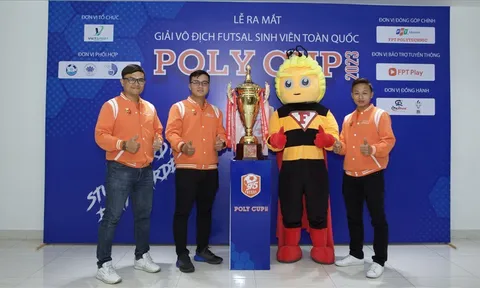 28 đội bóng tham dự giải vô địch Futsal Sinh viên toàn quốc năm 2023