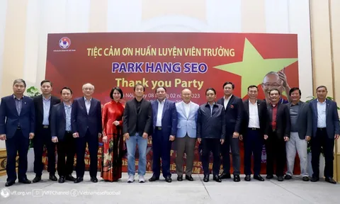 VFF tổ chức tiệc cảm ơn huấn luyện viên Park Hang-seo