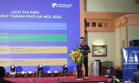 Hội Golf TP. Hà Nội công bố lịch đấu của mùa giải năm 2023