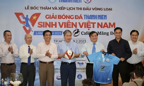 Bốc thăm giải bóng đá Thanh niên Sinh viên Việt Nam lần thứ nhất năm 2023