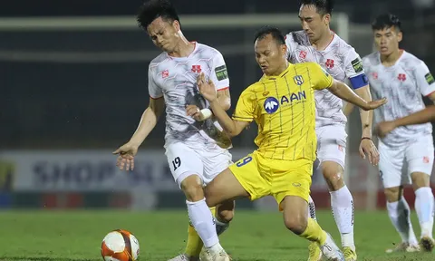Vòng 3 V.League 2023: Sông Lam Nghệ An bị Hải Phòng cầm hoà