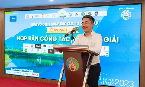 Công bố giải Golf vô địch các câu lạc bộ 12 con giáp năm 2023