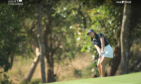 Giải Golf chuyên nghiệp Lexus Challenge 2023: Khánh Hưng và Thảo My dẫn đầu ngày thi đấu thứ nhất