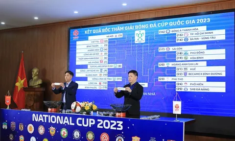 Giải Bóng đá Cúp Quốc gia 2023 sẽ khởi tranh từ ngày 1/4