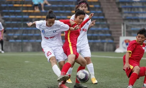 Giải Bóng đá nữ vô địch U16 Quốc gia 2023: Hà Nội tiếp tục dẫn đầu Bảng xếp hạng