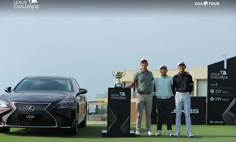 Ngày thi đấu thứ ba, giải Golf chuyên nghiệp Lexus Challenge 2023: Kịch tính và cạnh tranh gay gắt