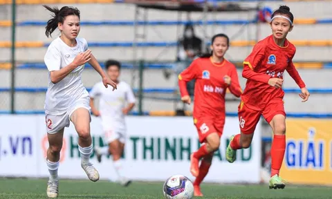 Giải Bóng đá nữ vô địch U16 Quốc gia 2023: Phong Phú Hà Nam giành ngôi đầu