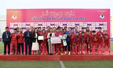 Giải Bóng đá nữ Cúp Quốc gia 2023: Phong Phú Hà Nam giành hạng ba