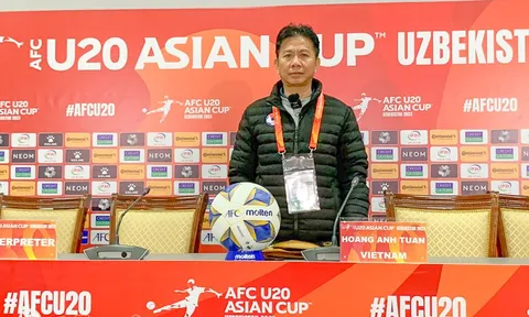 Huấn luyện viên Hoàng Anh Tuấn: “U20 Việt Nam đã sẵn sàng cho trận đấu với Australia”