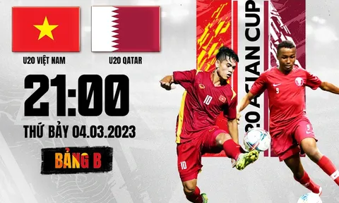 Vòng chung kết giải Bóng đá U20 châu Á > Việt Nam - Qatar (21 giờ ngày 4/3): Mục tiêu có điểm