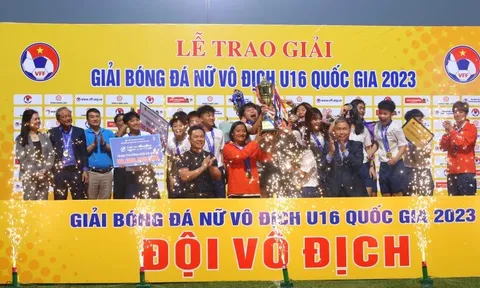 Giải Bóng đá nữ U16 Quốc gia 2023: Phong Phú Hà Nam vô địch