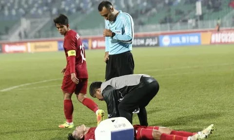 Chấn thương của Hồ Văn Cường không nghiêm trọng