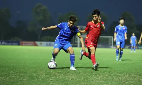Viettel gặp Hồng Lĩnh Hà Tĩnh ở trận chung kết giải Bóng đá U17 Quốc gia 2023