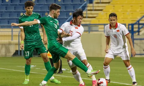 Giải Bóng đá giao hữu quốc tế Doha Cup 2023: U23 Việt Nam để thua U23 Iraq ở lượt trận đầu tiên