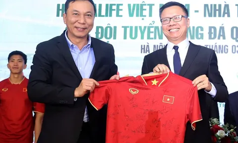 Nhà tài trợ dinh dưỡng Herbalife Việt Nam tiếp tục đồng hành cùng đội tuyển Việt Nam